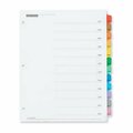 Cardinal Brands One Step Index System- Monthly- Jan-Dec- 12-Tab- Clear CA462366